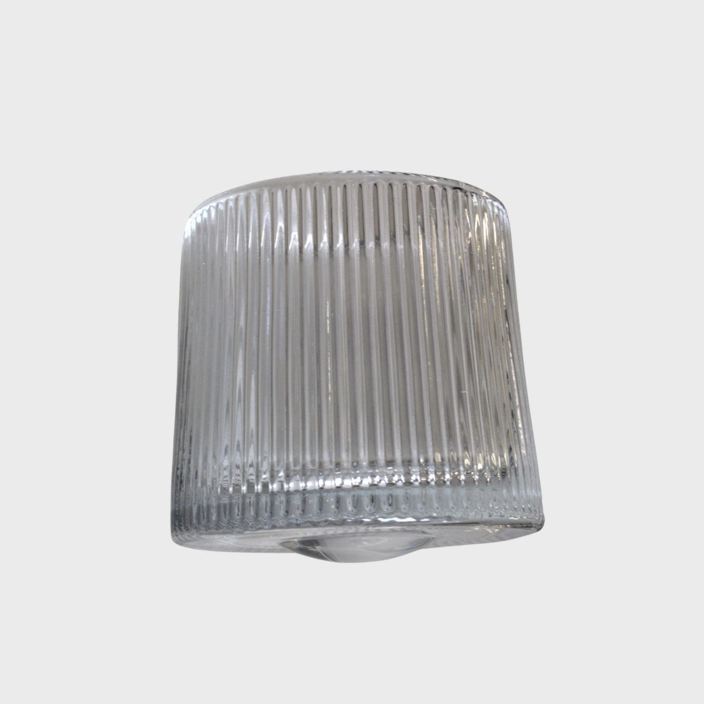 Nordic Ribbed Rocking Tumbler Glass