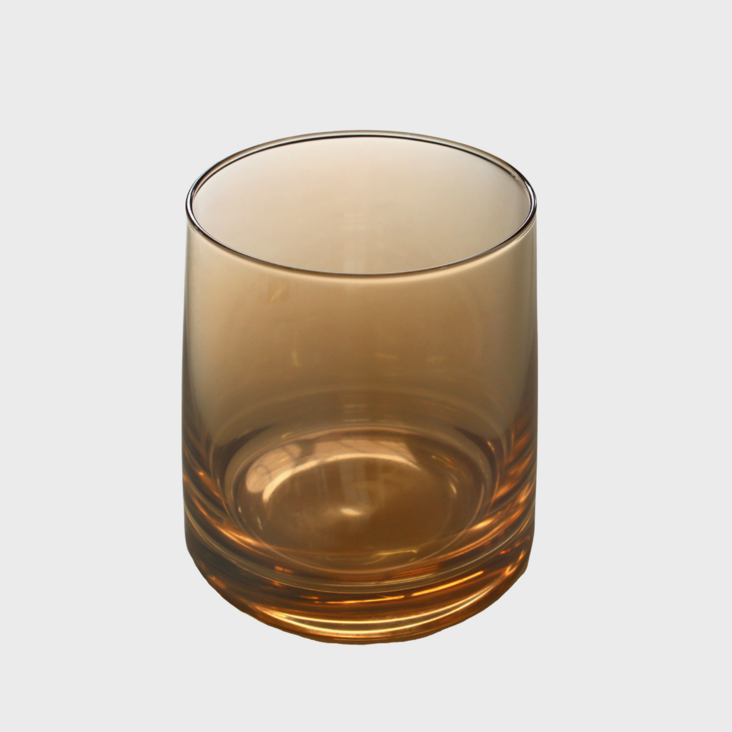 Nordic Style Coloured Tumbler Glass - Amber