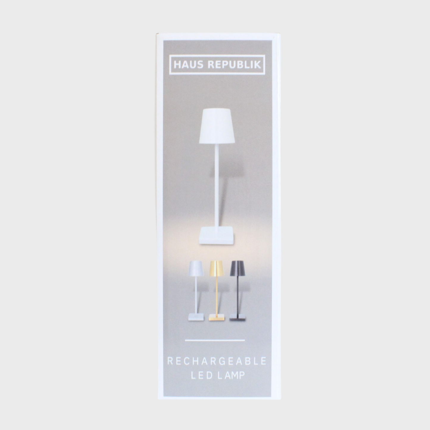 Portobello Portable And Rechargeable Lamp - White