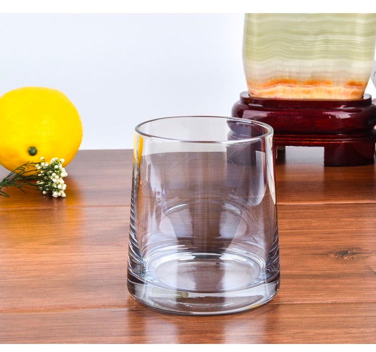 Nordic Style Coloured Tumbler Glass - Ash